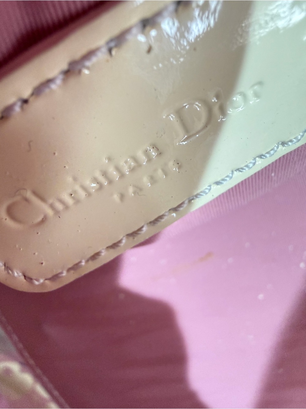 Dior Diorissimo Girly Pink Rain Bowler Bag - Picture 14 of 15
